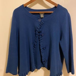 Ann Taylor women's sweater. Size: XL. Color: blue